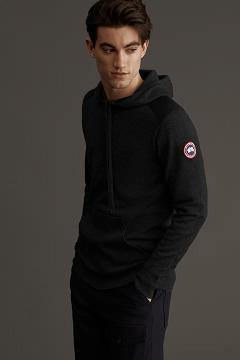 Ropa Canada Goose Hombre Outlet - Amherst Sudadera Con Capucha Negros FW8294106